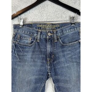 American Eagle Jeans Mens 28x30 Blue Denim Original Boot Straight Leg Classic